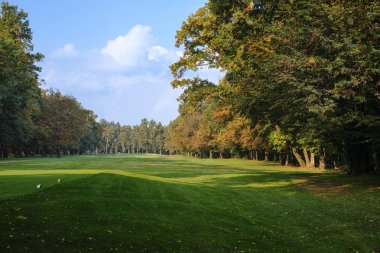 Monza (İtalya): Sonbahar, golf sahası vasıl belgili tanımlık park