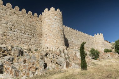 Avila (Castilla y Leon, Spain): walls. 