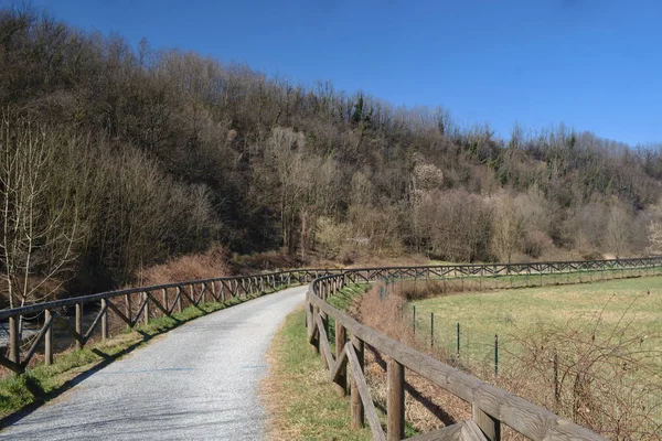 Vallée de l'Olona (Italie), piste cyclable — Photo