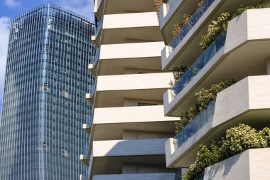 Milano (İtalya): Citylife, modern binalar