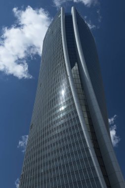 Milano (İtalya): modern gökdelen Citylife