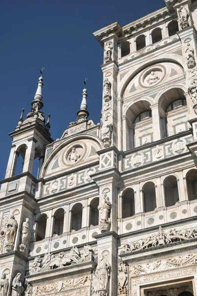 Certosa di Pavia (Itália), igreja histórica — Fotografia de Stock