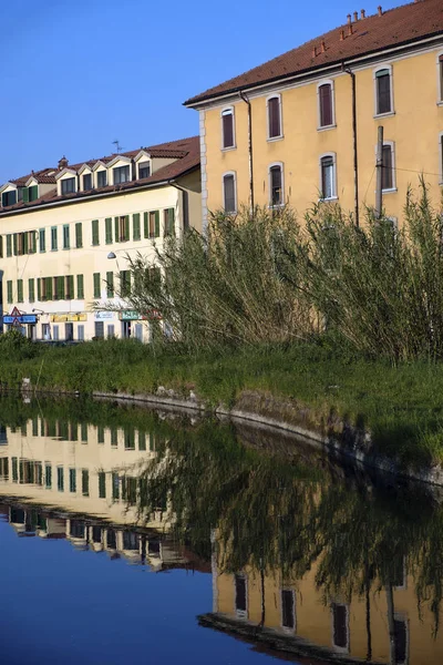 Naviglio Pavese od Pawia do Mediolanu (Włochy) — Zdjęcie stockowe