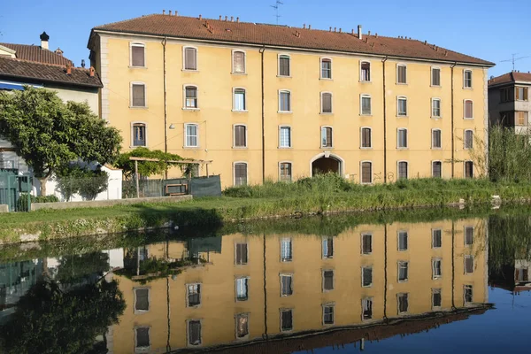 Naviglio Pavese από Πάβια στο Μιλάνο (Ιταλία) — Φωτογραφία Αρχείου