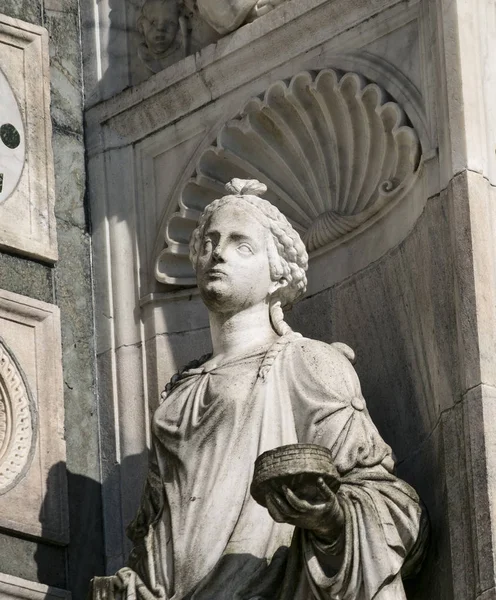 Certosa di Pavia (Italia), iglesia histórica — Foto de Stock