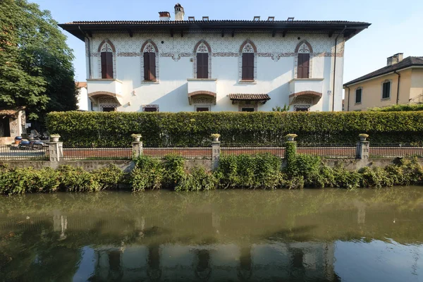 Milano: canale di Martesana — Foto Stock