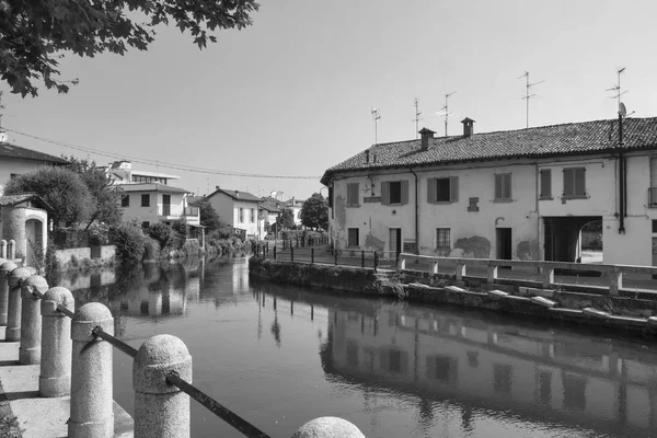 Gorgonzola (Milano): canale di Martesana — Foto Stock