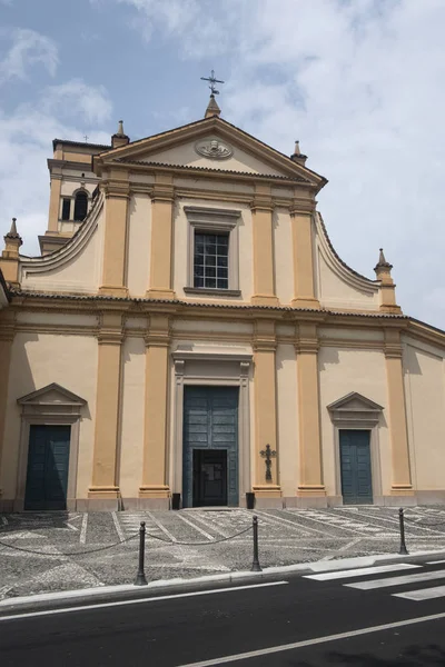 Ancarano (Piacenza): iglesia olc — Foto de Stock