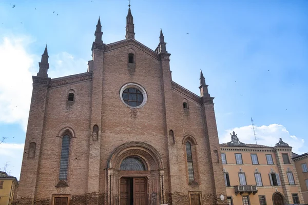 Fiorenzuola d 'Arda (Piacenza), katedral — Stok fotoğraf