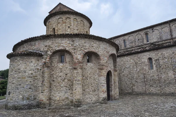 Vigolo Marchese (Piacenza, Italia): iglesia medieval —  Fotos de Stock