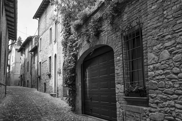 Castell'Arquato (Piacenza, İtalya), tarihi şehir — Stok fotoğraf