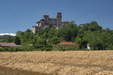 Torrechiara Kalesi (Parma, İtalya)