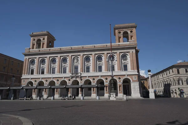 Forli (Italië): Aurelio Saffi plein — Stockfoto