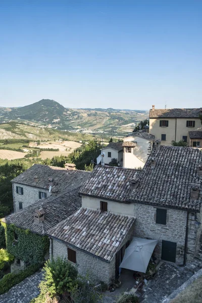 San Leo (Romagna, Itália) ) — Fotografia de Stock