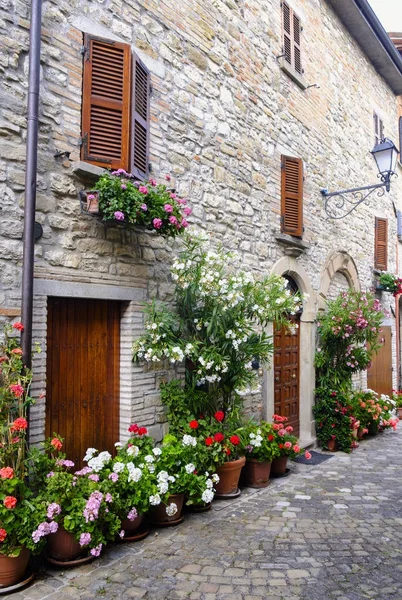 Frontino, antiguo pueblo de Montefeltro (Marcas, Italia) ) — Foto de Stock