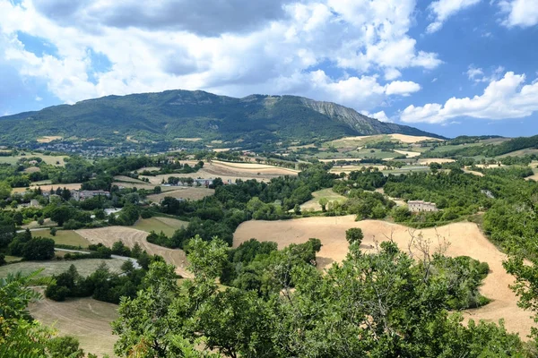 Manzara Frontino (yürüyüşleri, İtalya dan Montefeltro içinde) — Stok fotoğraf