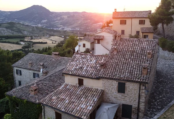 San Leo (Romaña, Italia) ) — Foto de Stock