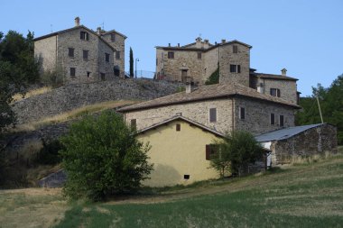 Piega, eski tipik köy Romagna bölgesindeki (İtalya)