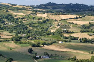 Sogliano al Rubicone yazdan, Romagna içinde manzara