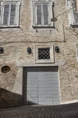 Corinaldo (yürüyüşleri, İtalya) sabah