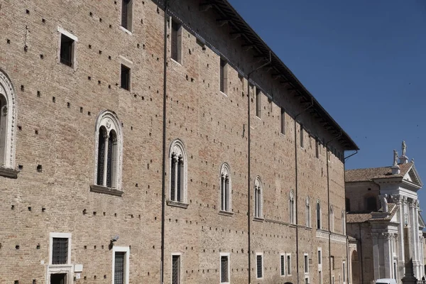 우르비 노 (이탈리아), Palazzo Ducale 및 대성당 — 스톡 사진