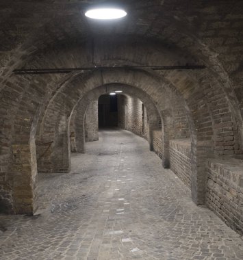 Corinaldo (yürüyüşleri, İtalya) akşam