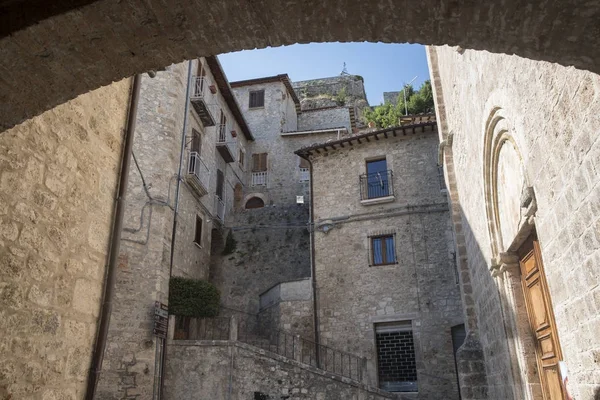 Civitella del Tronto (Teramo, Abruzzi, Italy) — 图库照片