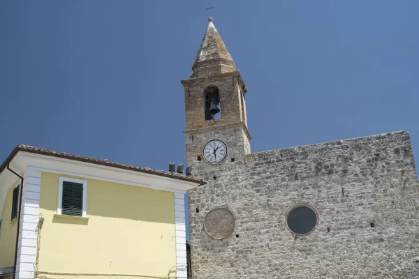 Sant'Egidio alla Vibrata (Teramo, Abruzzi, Italy): church — Zdjęcie stockowe