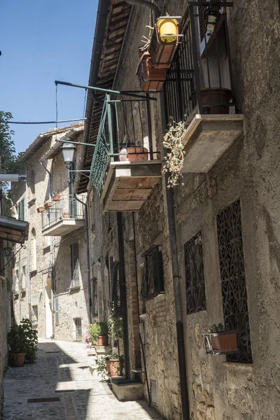 Civitella del Tronto (Teramo, Abruzzi, Italy) — ストック写真