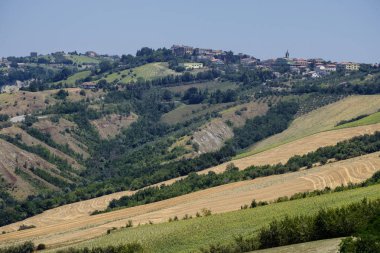 Ascoli Piceno yaz manzara