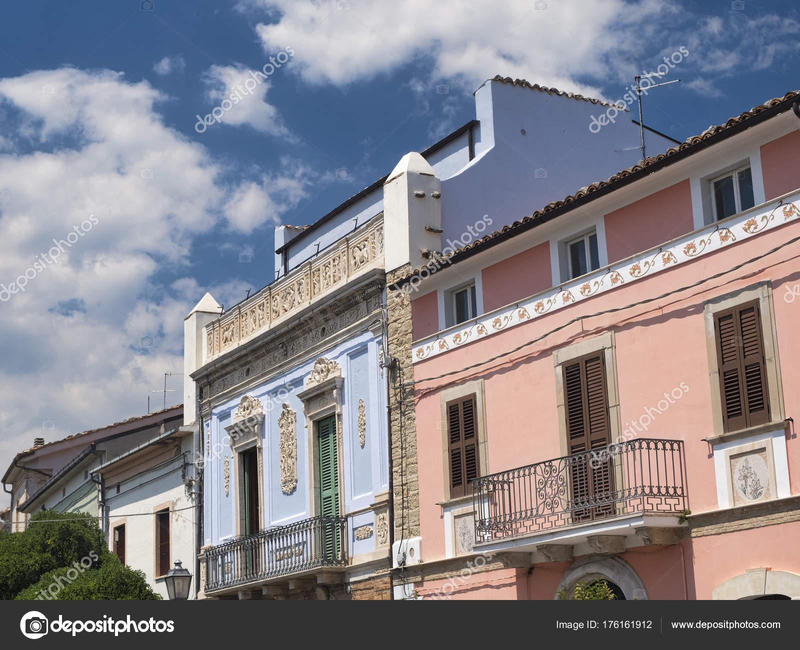 Civitaquana Pescara Italy Houses Stock Photo Image By C Clodio