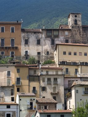Pettorano Konsolosu Gizio (Abruzzi, İtalya), tarihi köy