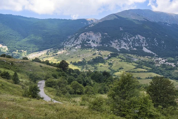 Góry krajobraz Maiella (Abruzzi) — Zdjęcie stockowe