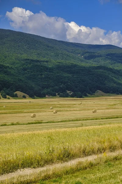 Mountain landscape in Abruzzi at summer — Stock Photo, Image