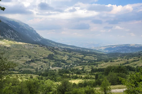 Paesaggio montano della Maiella (Abruzzo) ) — Foto Stock