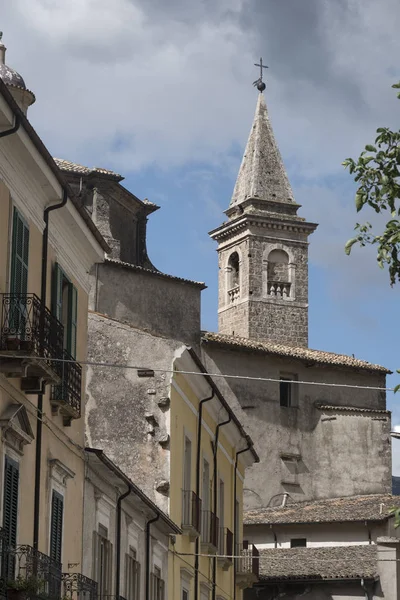 Popoli (Abruzzi, Italy): historic buildings — Stock Photo, Image