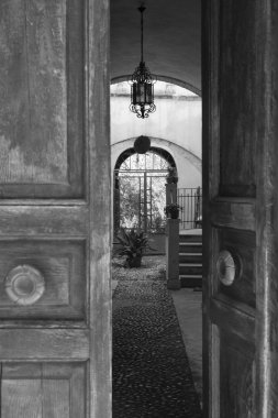 Cesena (Rieti, İtalya): eski avlu