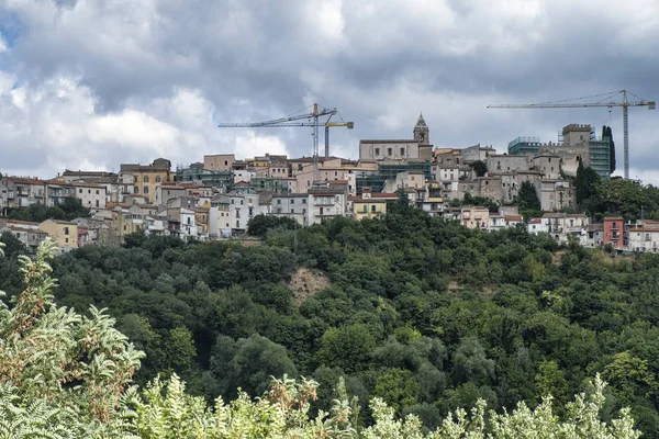 Bussi sul Tirino, historic town in Abruzzi — Stock Photo, Image