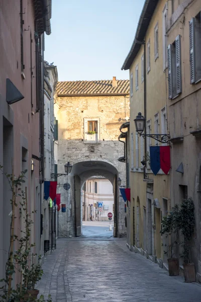 Amelia (Umbria, Włochy): zabytkowego miasta — Zdjęcie stockowe