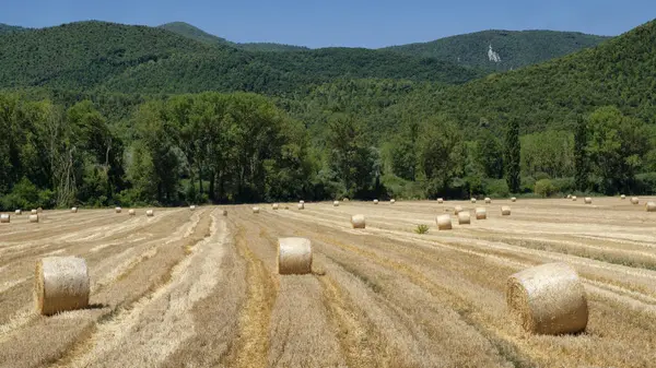 Paisagem rural entre Rieti (Lazio) e Terni (Umbria ) — Fotografia de Stock