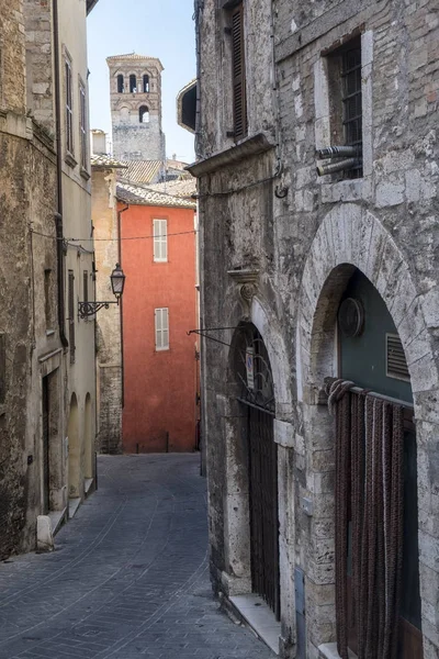 Narni (Umbria, İtalya), tarihi şehir — Stok fotoğraf