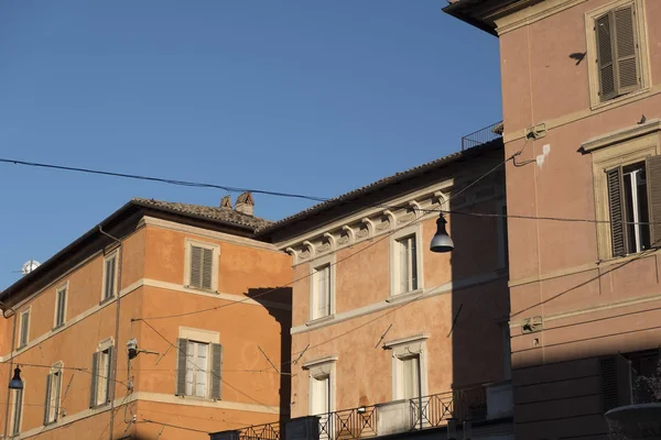 Rieti (Italy), historic buildings — Stock Photo, Image