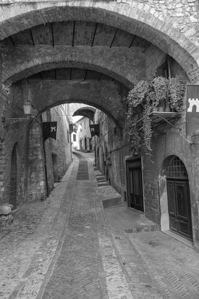 Narni (Umbria, İtalya), tarihi şehir — Stok fotoğraf