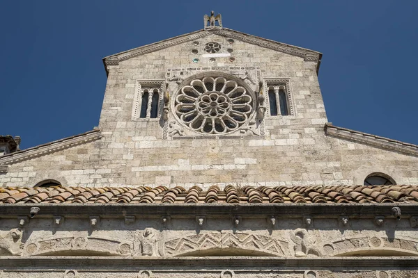 Teverina (意大利翁布里亚) Lugnano 的历史建筑) — 图库照片