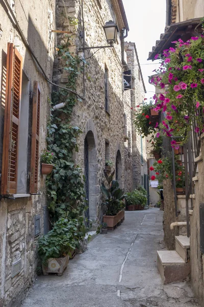 Cidade histórica de Lugnano em Teverina (Umbria, Itália ) — Fotografia de Stock