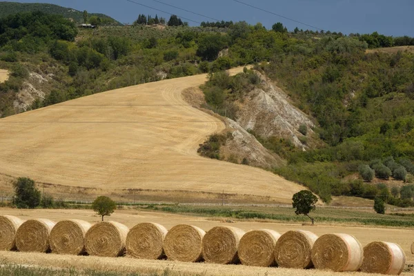 Rural landscape in val Teverina (Umbria, Italy) — Stock Photo, Image