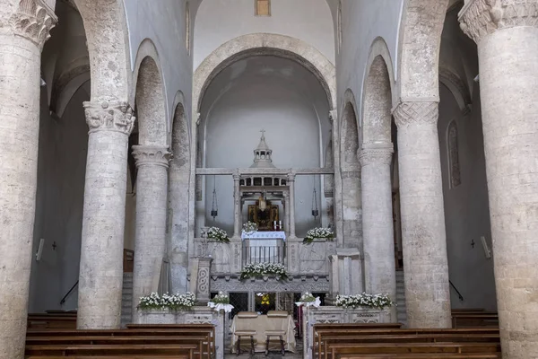 Historic church of Lugnano in Teverina (Umbria, Italy) — Stock Photo, Image