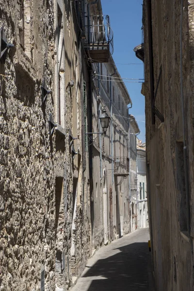 Historisk stad av Lugnano i Teverina (Umbrien, Italien) — Stockfoto