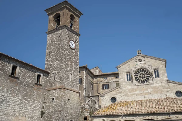 Edifici storici di Lugnano in Teverina (Umbria, Italia ) — Foto Stock