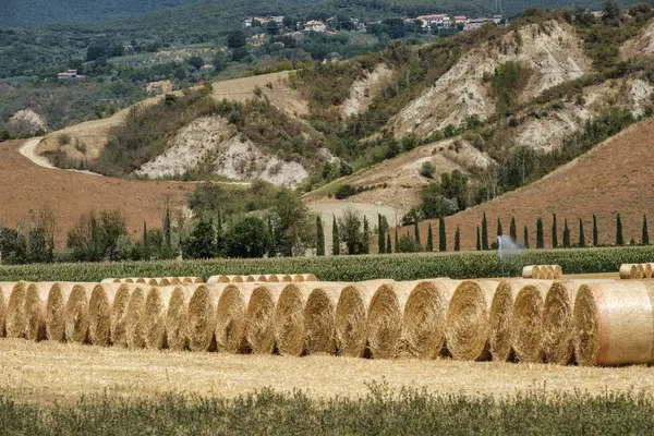 Paesaggio rurale in val Teverina (Umbria, Italia ) — Foto Stock